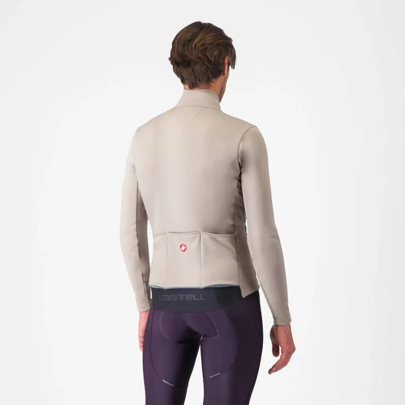 Castelli Espresso Air Jacket in Clay-1