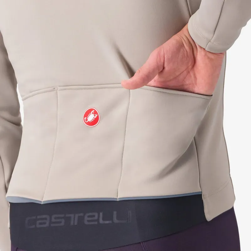 Castelli Espresso Air Jacket in Clay-3
