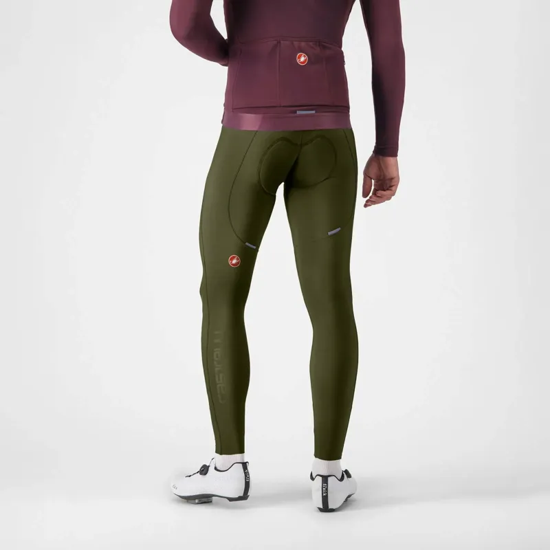 Castelli Espresso Bib Tights in Deep Green-1