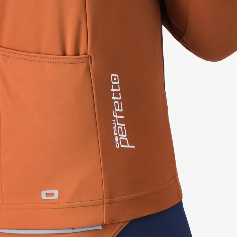 2025 Castelli Perfetto RoS 3 AirCore Jacket : Mocha/Black Reflex-5