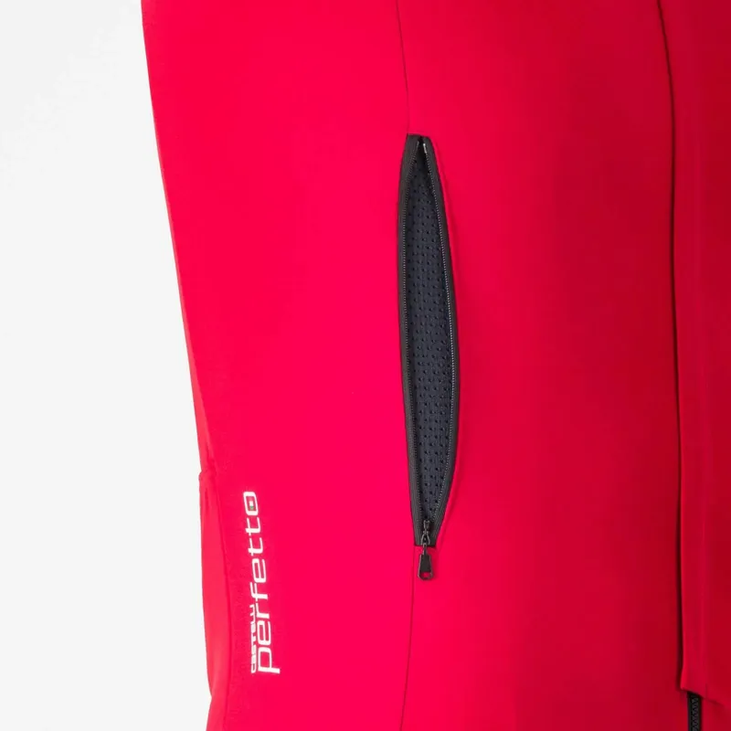 2025 Castelli Perfetto RoS 3 AirCore Jacket : Rich Red/Black Reflex-7