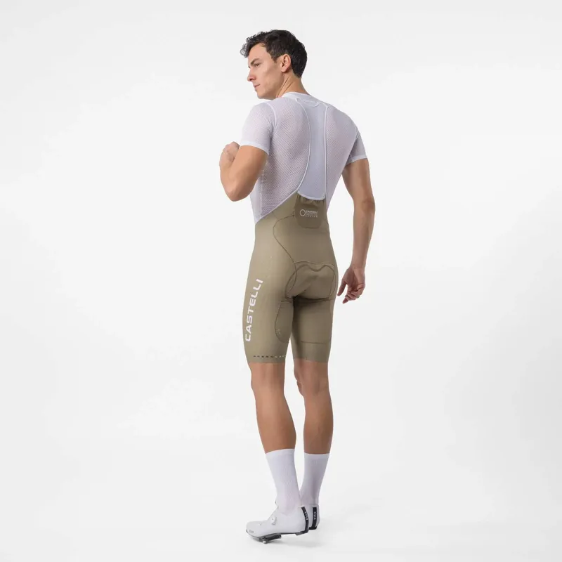 Castelli Free Aero Race S Kit Bib Shorts in Elmwood / White-1