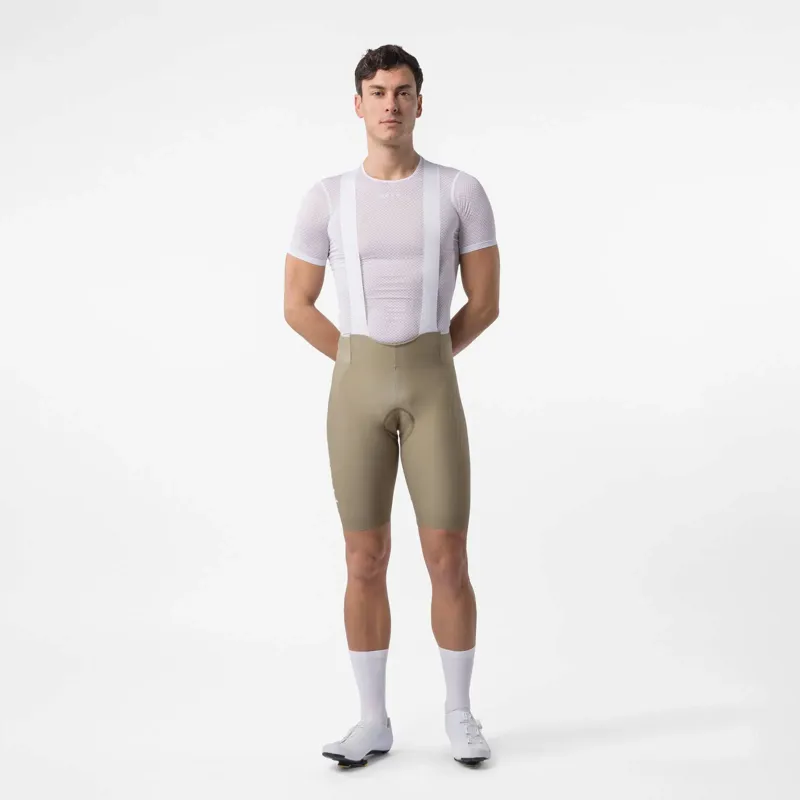 Castelli Free Aero Race S Kit Bib Shorts in Elmwood / White-2