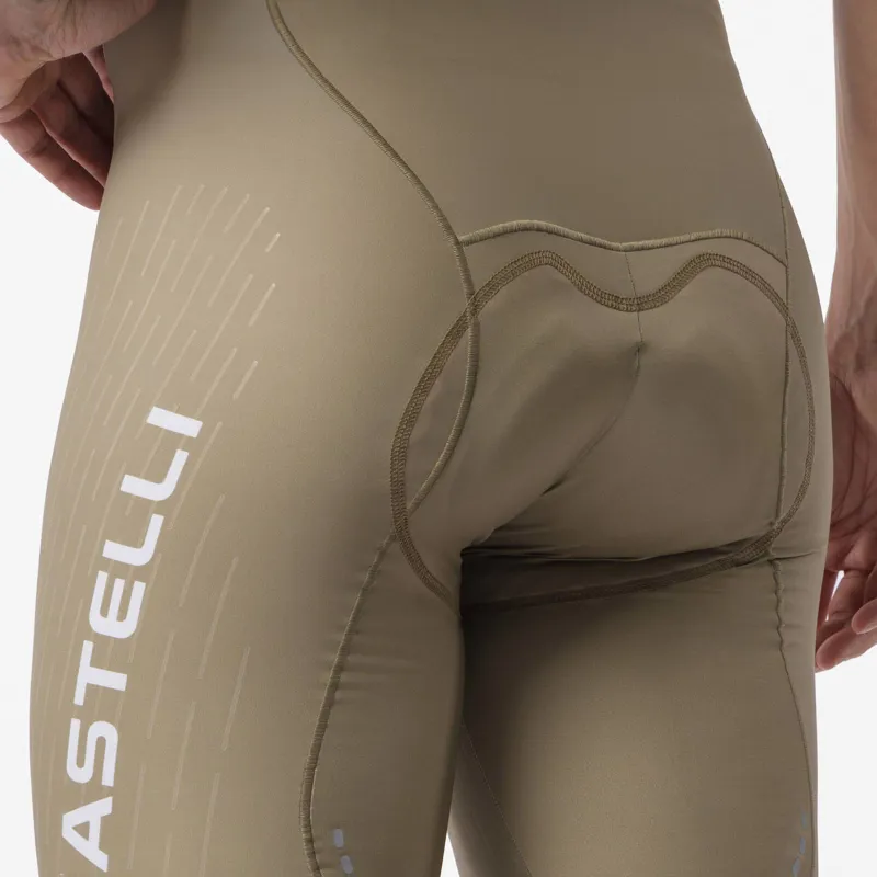 Castelli Free Aero Race S Kit Bib Shorts in Elmwood / White-3