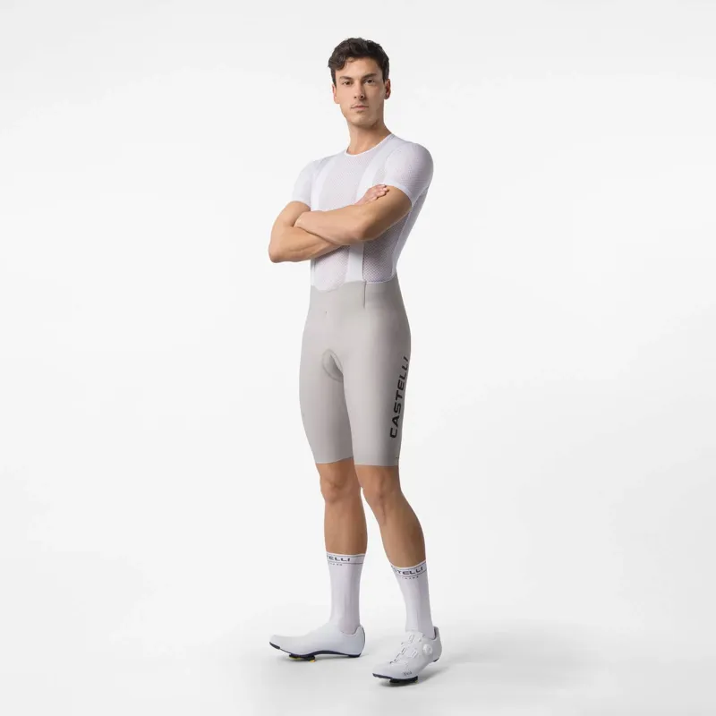 Castelli Free Aero Race S Kit Bib Shorts in Clay / Black-1