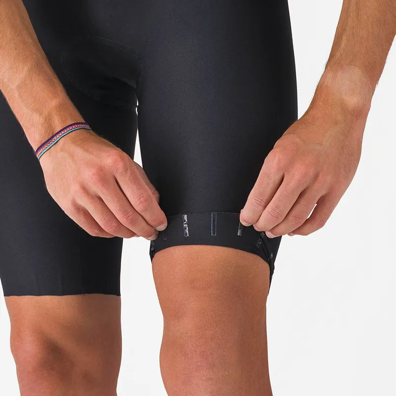 Castelli Saturday Morning Skin Suit : Black / Rosa Giro / Smoky Grey-5