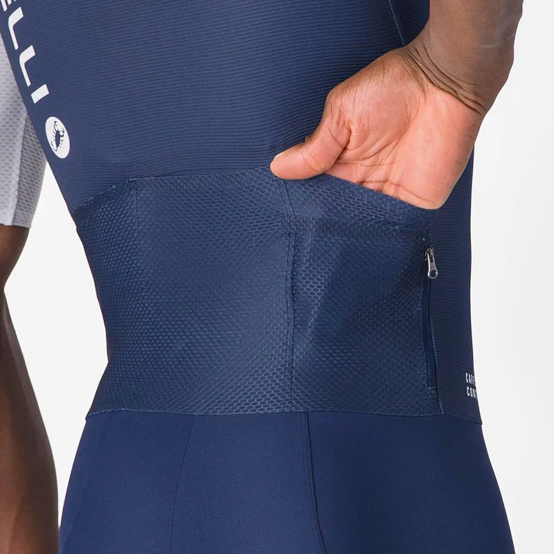 Castelli Saturday Morning Skin Suit in Belgian Blue / White-3