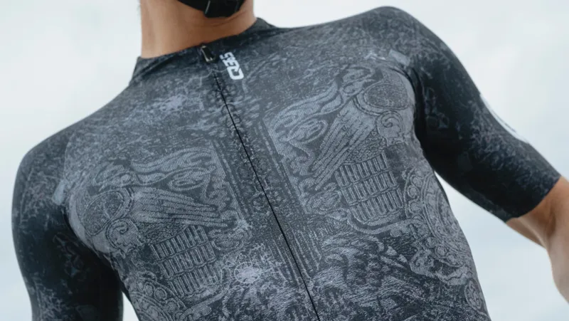 Q36.5 GREGARIUS PRO DAMASK Jersey : Black-4