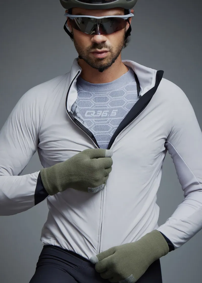 Q36.5 Gregarius Winter Jacket : ICE Grey-4