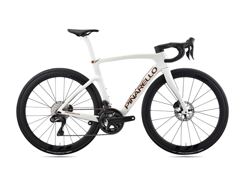2026 Pinarello F7 Ultegra Di2 + Ultrafast 45 Wheels : Alabaster White