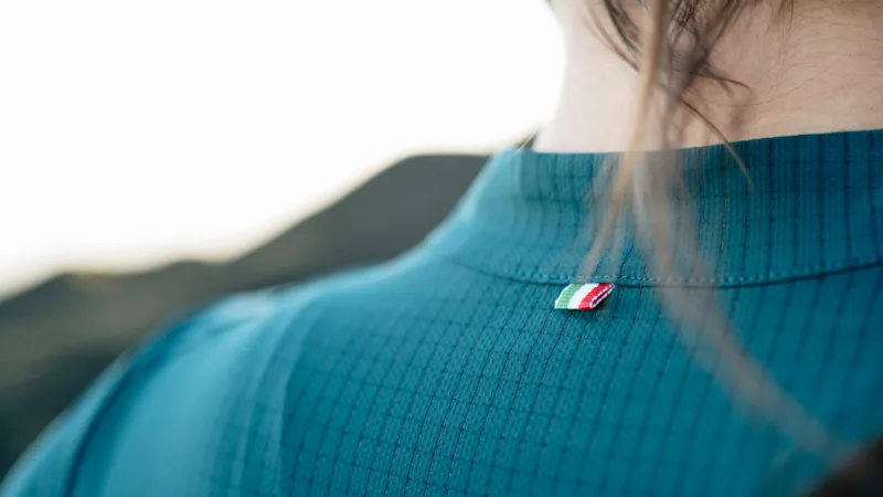 Q36.5 Womens Pinstripe PRO Short Sleeve Jersey : AUSTRALIAN GREEN-3