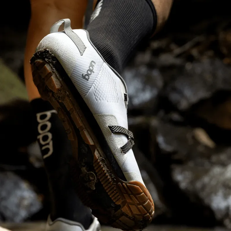 UDOG DISTANZA Carbon Gravel / MTB Shoe : CLOUD WHITE-5