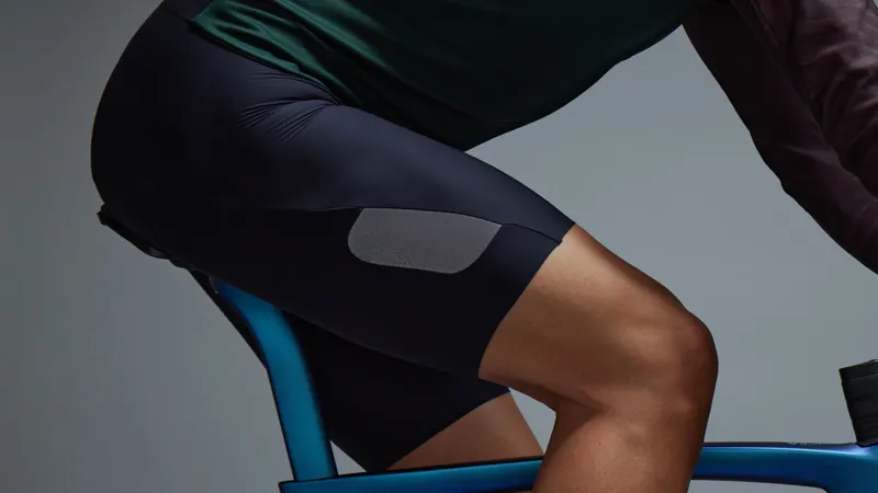 Q36.5 Dottore Hybrid Bib Shorts : Black-2