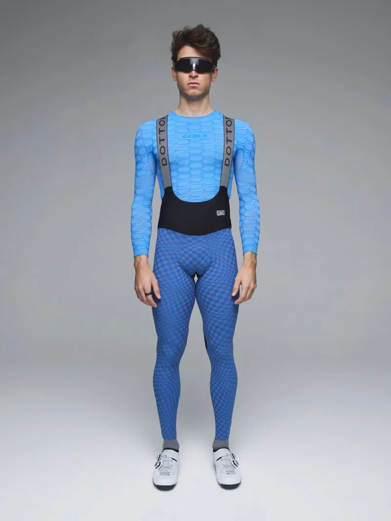 Q36.5 Dottore Hybrid Bib Tights : SUPERSONIC CHECK-2