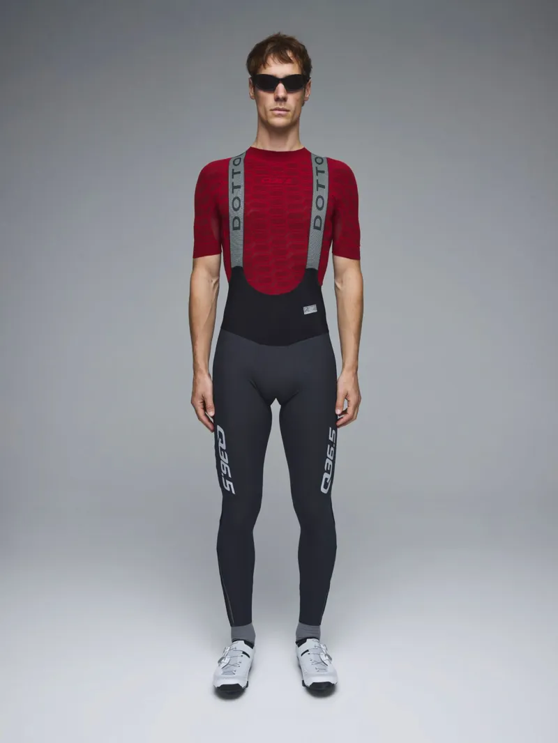 Q36.5 Dottore Hybrid Bib Tights : STORM GREY-2