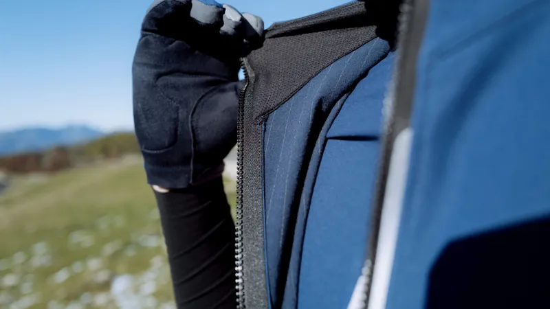 Q36.5 Dottore Hybrid Que Long Sleeve Jersey : NAVY-3