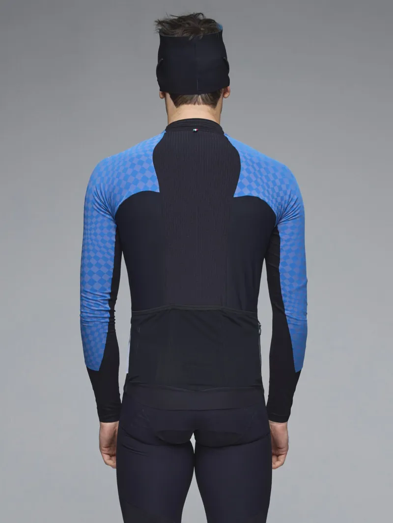 Q36.5 Dottore Hybrid Que Long Sleeve Jersey : Supersonic Check-3