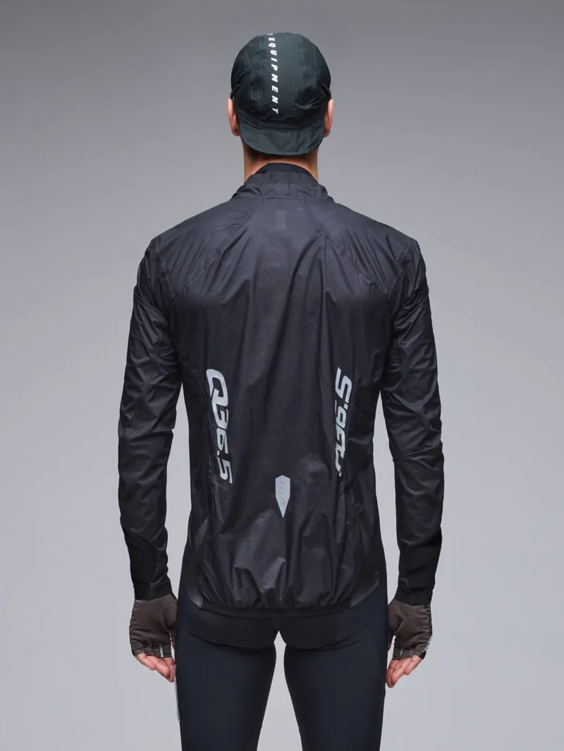 Q36.5 Dottore LIGHT RAIN Jacket : Black-3