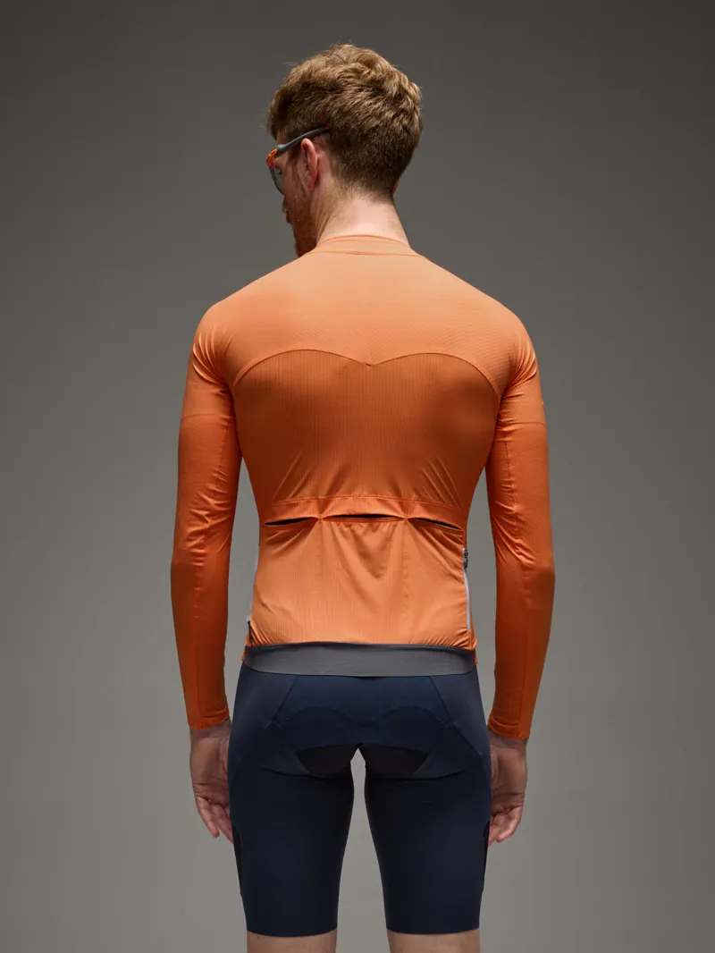 Q36.5 Dottore Pro Long Sleeve Jersey : POPPY ORANGE-3