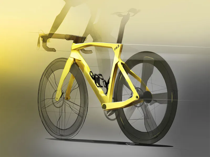 Pinarello Dogma F12 DISC Road Frameset in Blue : 431 : Galaxy Blue-1