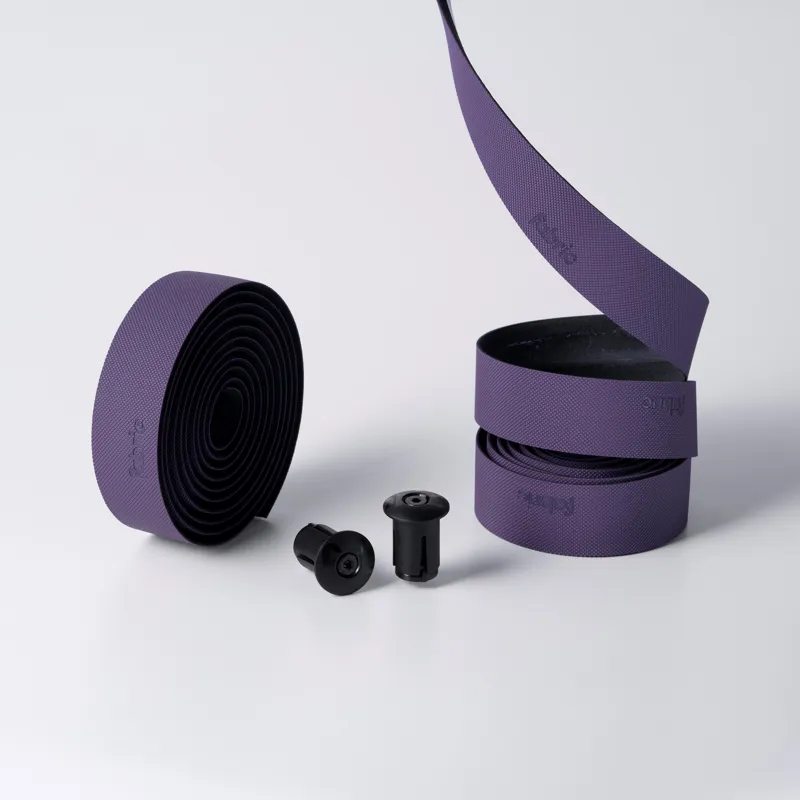 Fabric Knurl Gravel Bar Tape : Lavendar Purple-4
