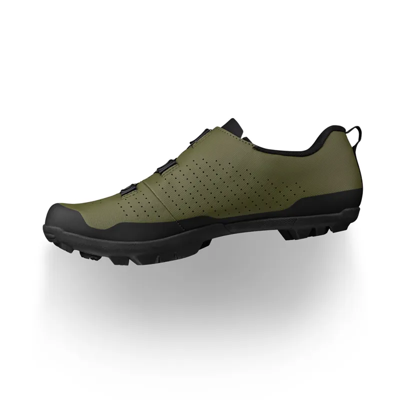 Fizik TERRA ATLAS Gravel and Adventure Shoes : Army Green / Black-2