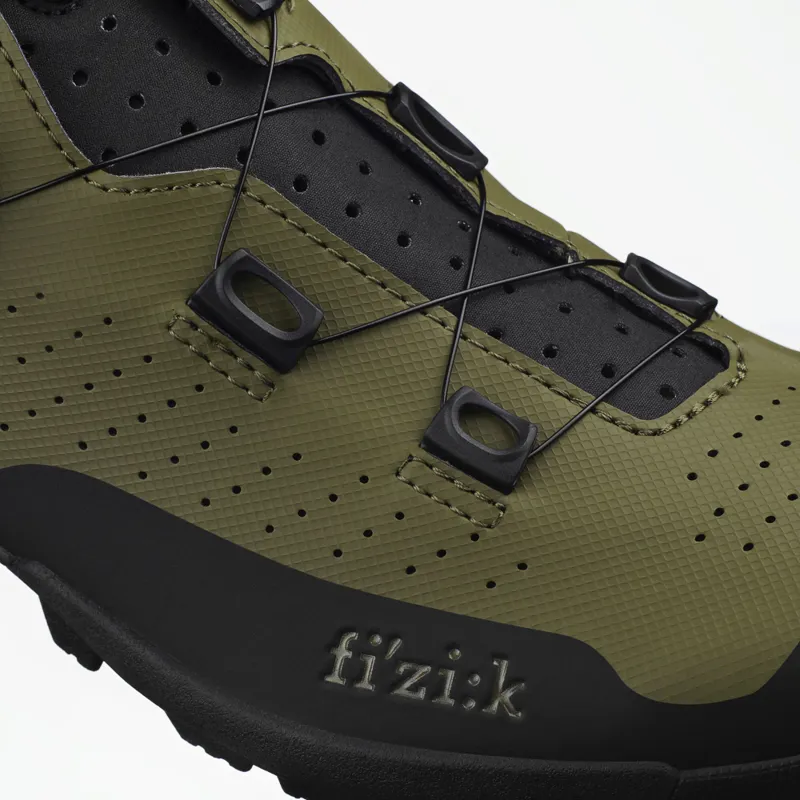 Fizik TERRA ATLAS Gravel and Adventure Shoes : Army Green / Black-3