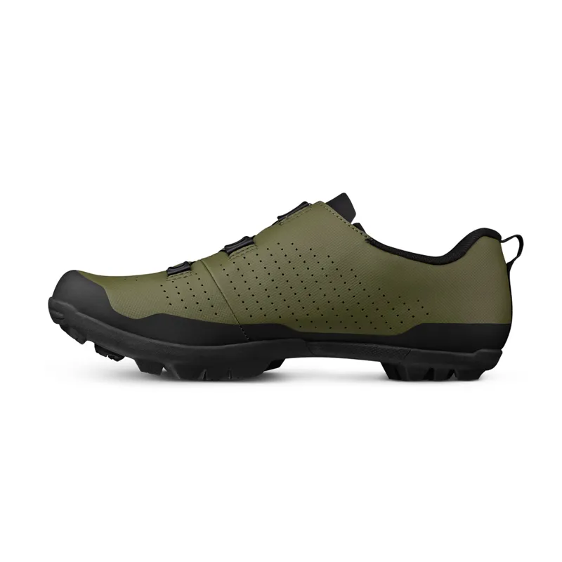 Fizik TERRA ATLAS Gravel and Adventure Shoes : Army Green / Black-6