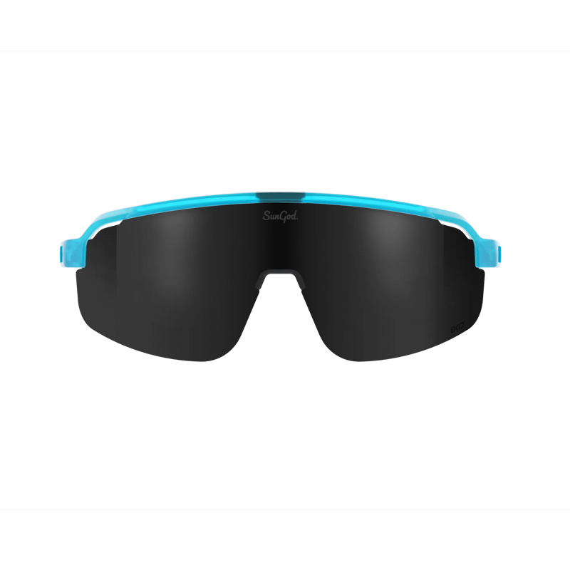 SunGod FORTY2s : Frosted Aurora Blue frame with 8KO Smoke lens.-2