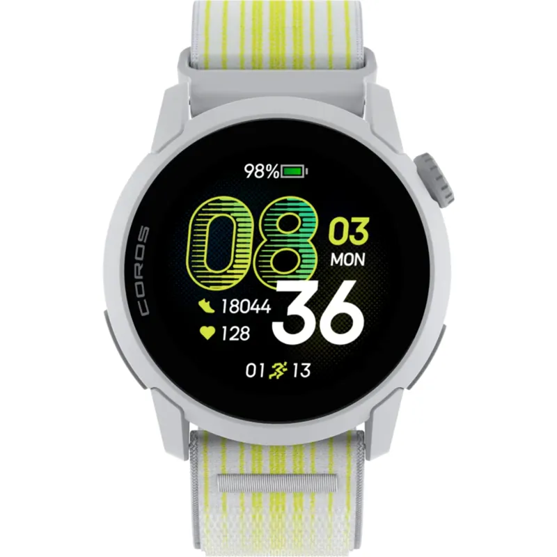  Coros Pace 4 GPS Sports Watch : Nylon : White-2