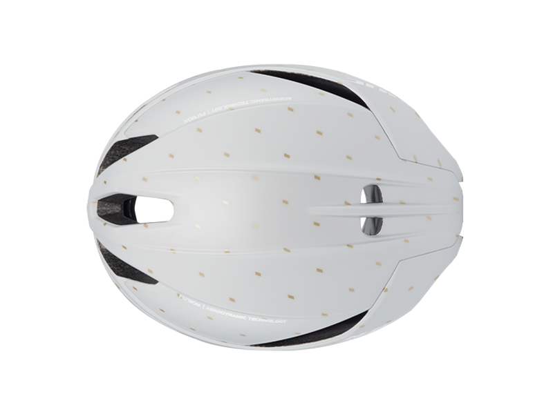 HJC - Furion 2.0 Aero Road Cycling Helmet : Matt Off-White / Gold-4