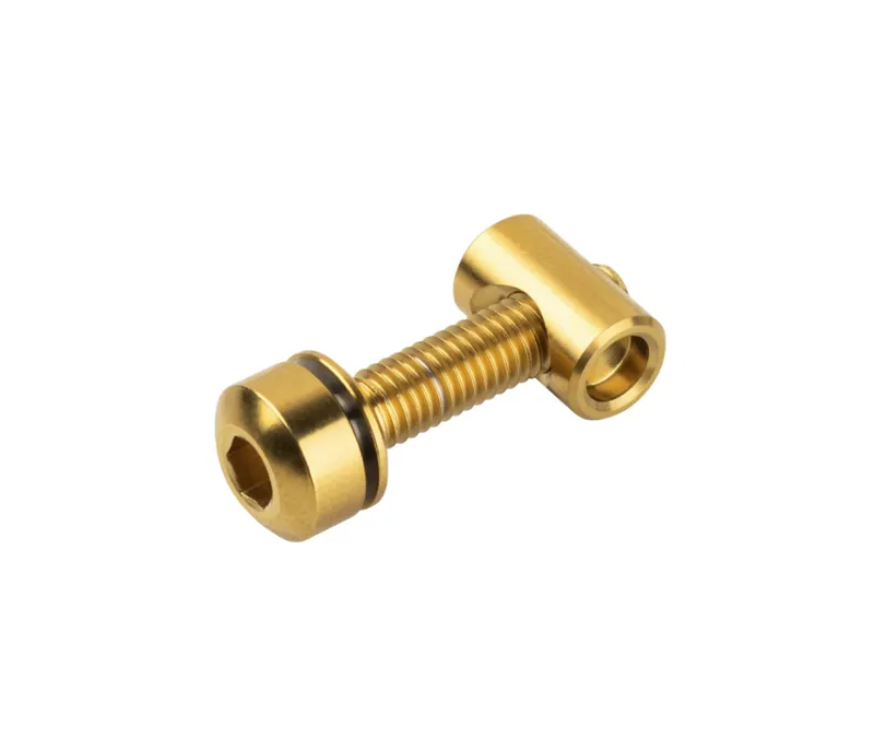 Wolf Tooth Seatpost Clamp Titanium Bolt in Gold
