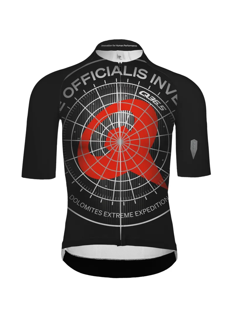 Q36.5 Gregarius CLIMA Dolomites Jersey : BLACK