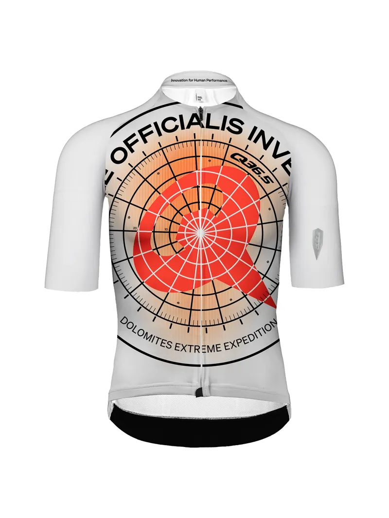 Q36.5 Gregarius CLIMA Dolomites Jersey : ICE GREY