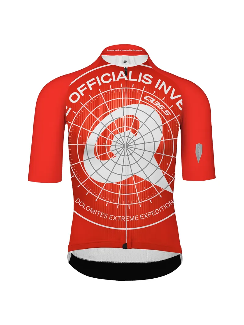 Q36.5 Gregarius CLIMA Dolomites Jersey : TANGERINE RED