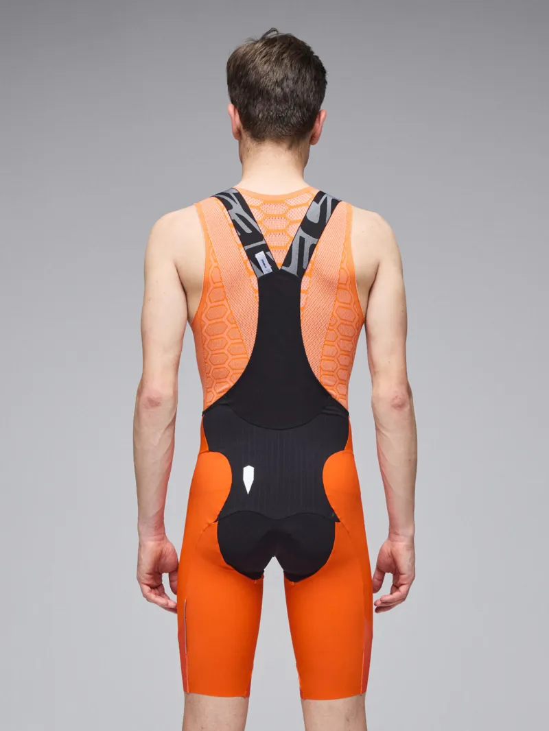 Q36.5 Gregarius PRO Bib Short : POPPY ORANGE-3