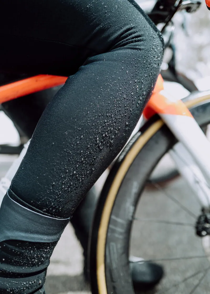 Q36.5 GRID SKIN Winter Bib Tights : Black-4