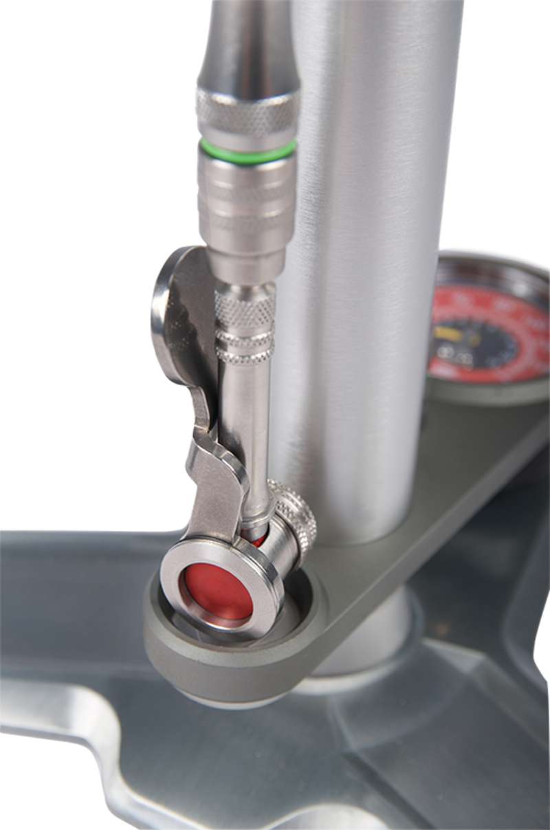 Silca HIRO v2 Side Lever Locking Presta Chuck : Silver-7