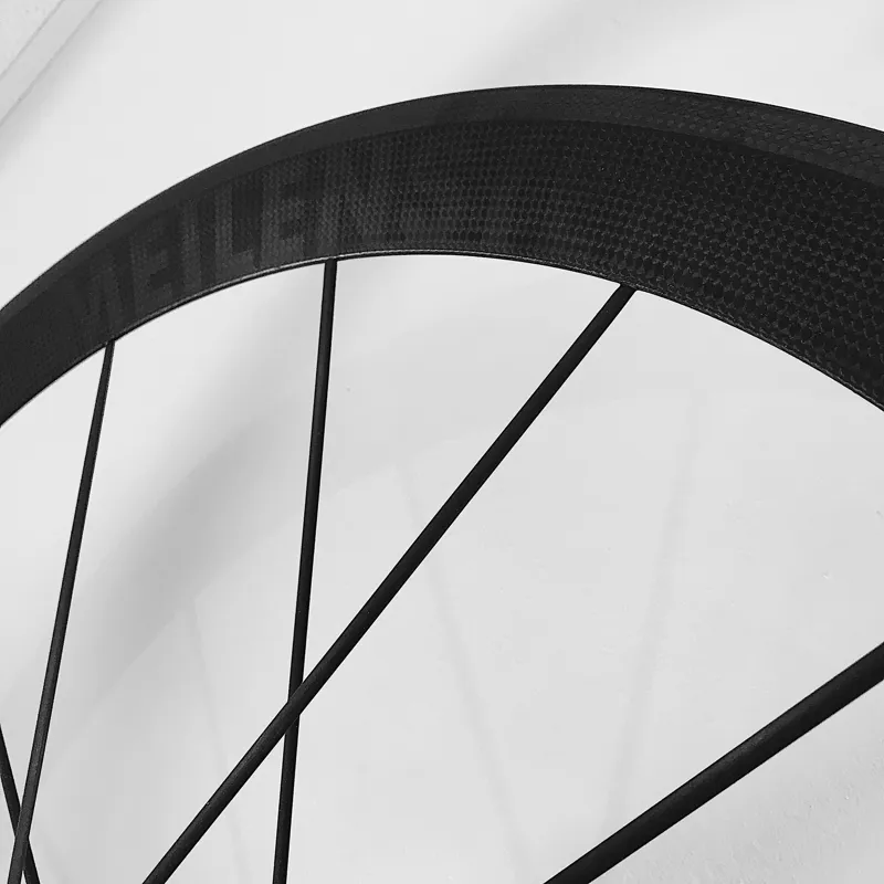 Lightweight Meilenstein Carbon Clincher Wheelset : 20/20 Spoke-2