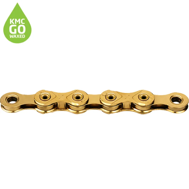 KMC X12L K1402A Pre-Waxed Titanium-Nitride Coated Chain in Gold