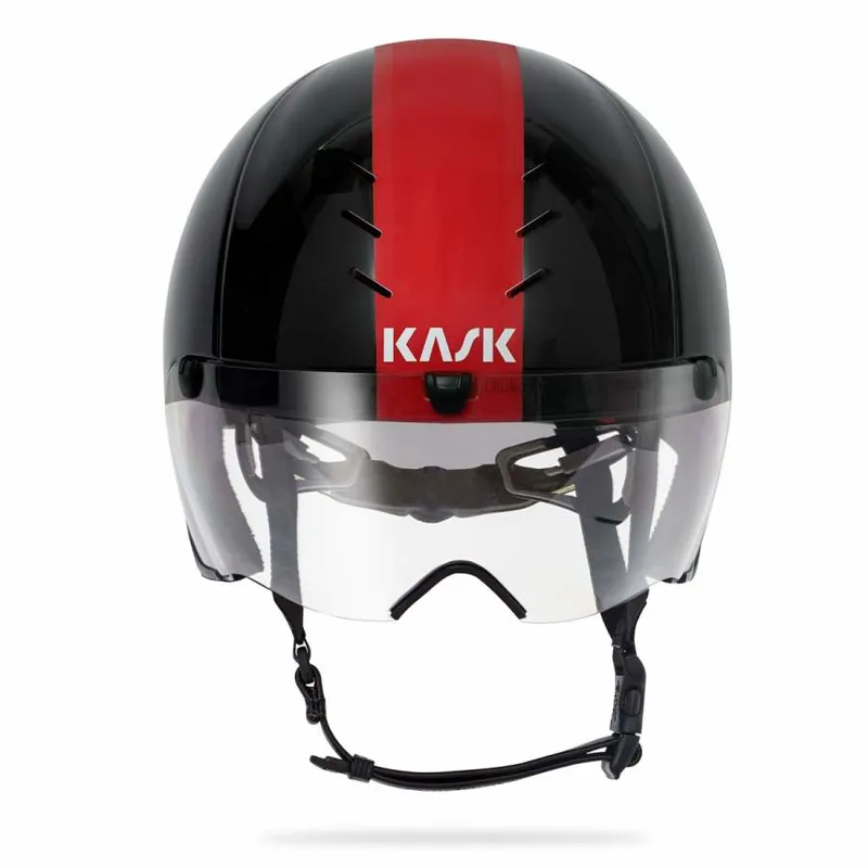 Kask Mistral TT / Triathlon Aero Helmet : Black / Red-3