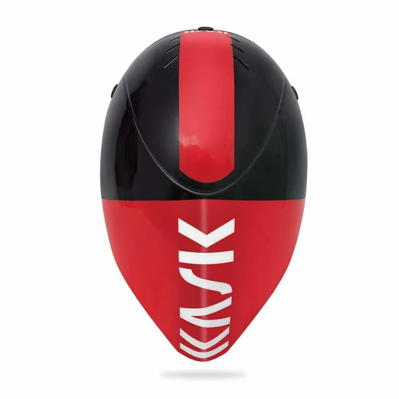 Kask Mistral TT / Triathlon Aero Helmet : Black / Red-4