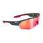 Koo OPEN CUBE Sunglasses : Anthracite / Cherry with Ultra White Lens
