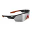 Koo OPEN CUBE Sunglasses : Black / Red with Smoke Mirror Lens