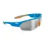 Koo OPEN CUBE Sunglasses : Light Blue / Orange with Ultra White Lens