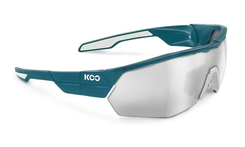 Koo OPEN CUBE Sunglasses : Pine Green / White with Ultra White Lens