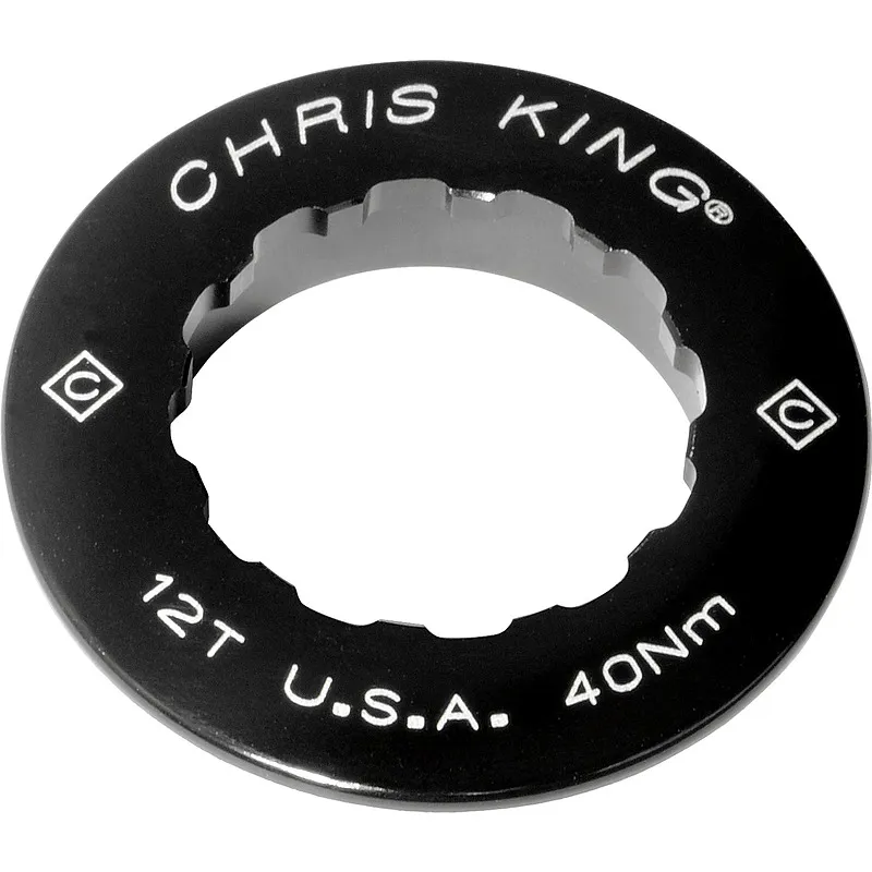 Chris King R45 Shimano Cassette LockRing : Aluminium-1