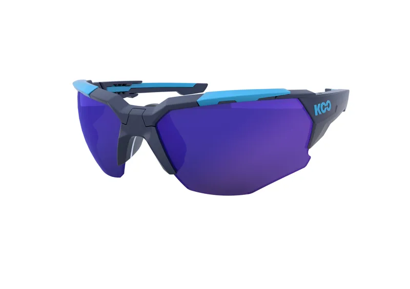 Koo ORION Cycling Sunglasses : Black / Light Blue - Blue Night
