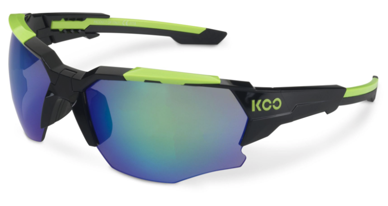 Koo ORION Cycling Sunglasses : Black Lime - Lime Green-1