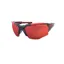 Koo ORION Cycling Sunglasses : Black / Red - Red Mirror